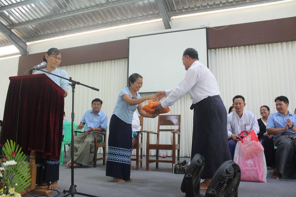 Welcoming gift to Dr. Irin Thang